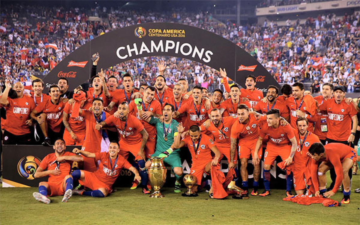 Chile repite la hazaña y se convierte en bicampeón de América