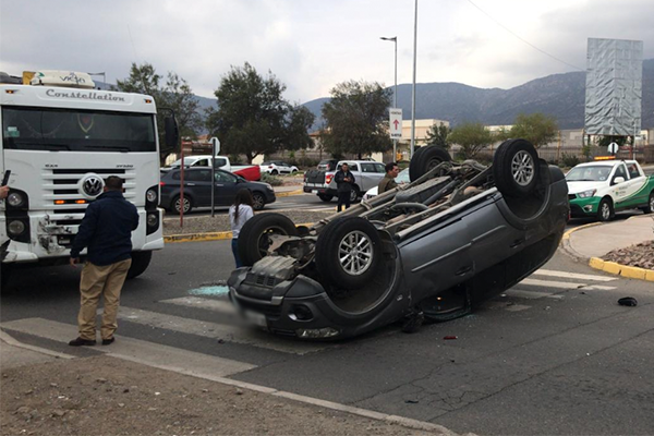 Chicureo: Colisión en Av. Padre Sergio Correa deja una persona lesionada –  Chicureo Hoy